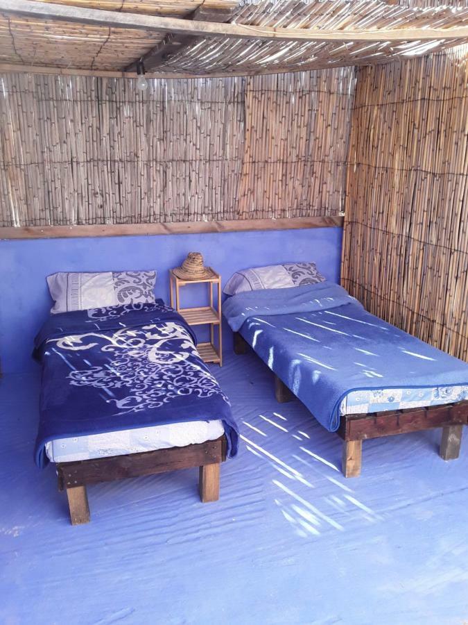 Alibaba Apartment Hostel Bamboo Rooftop Room شفشاون المظهر الخارجي الصورة