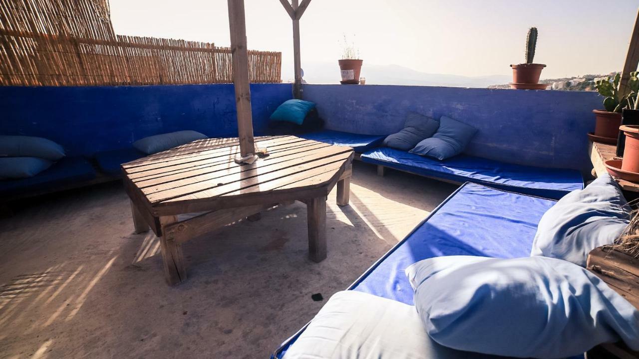 Alibaba Apartment Hostel Bamboo Rooftop Room شفشاون المظهر الخارجي الصورة